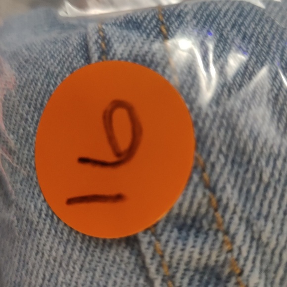 🔹Higher High-Waisted Button-Fly Sky-Hi A-Line Cut-Off Jean Shorts for Women - Picture 6 of 6